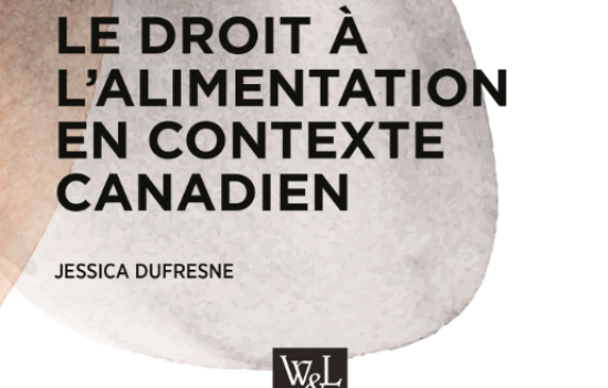 Le droit à l’alimentation en contexte canadien (Usage interne)